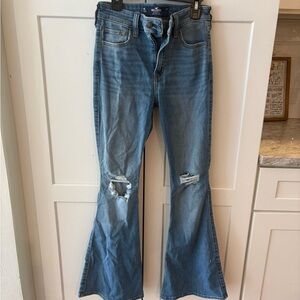 Hollister Light Blue Flare Jeans